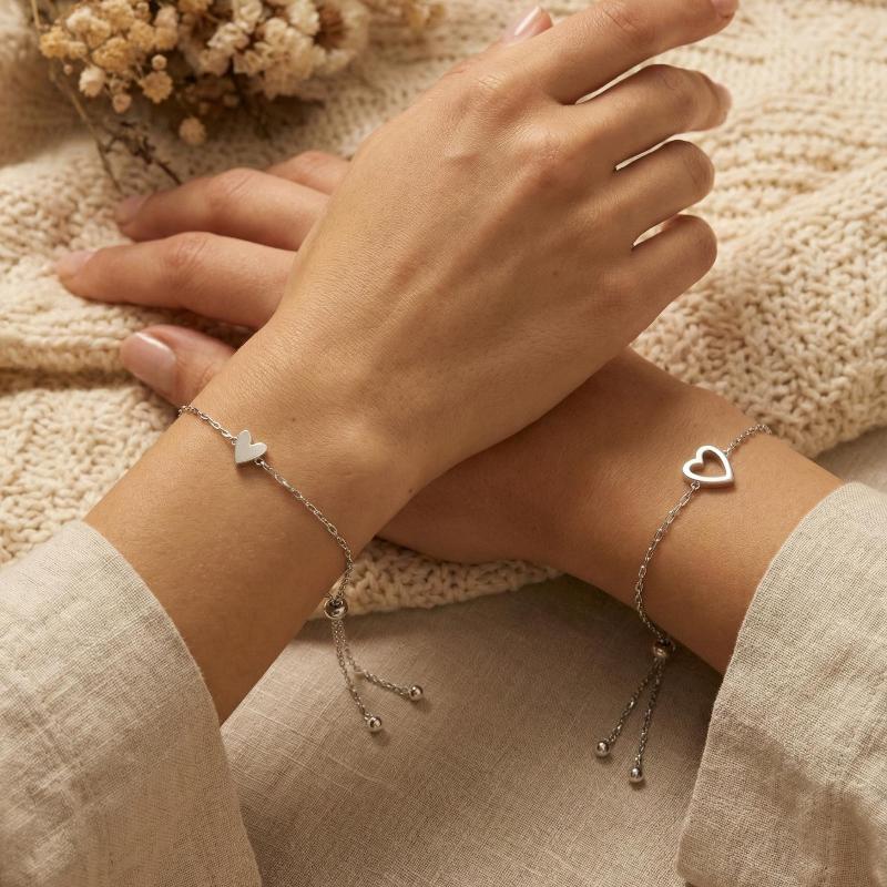 Herzanhänger-Armband-Set – Das ideale Geschenk für beste Freundinnen