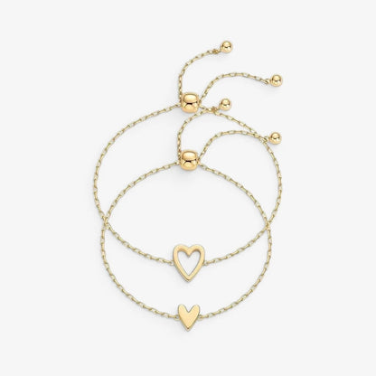 Herzanhänger-Armband-Set – Das ideale Geschenk für beste Freundinnen
