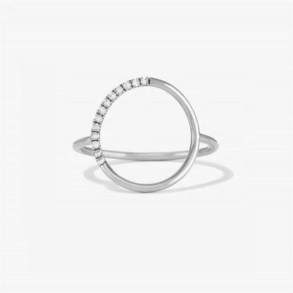 Pavé Diamond Rounded Ring