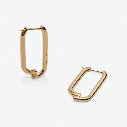 Mosaic Hoops Earrings