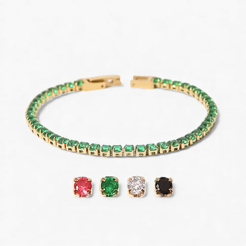 Crystal Zircon Bracelet