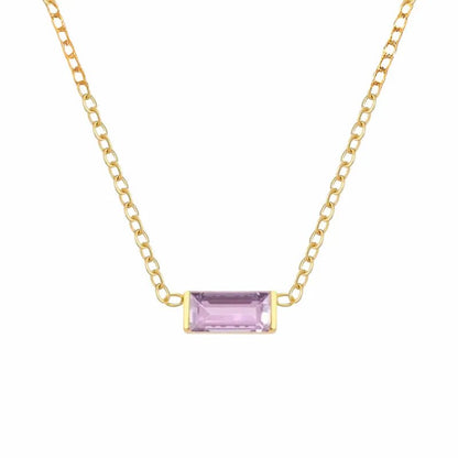 Aura Birthstone Necklace - MAURÉ