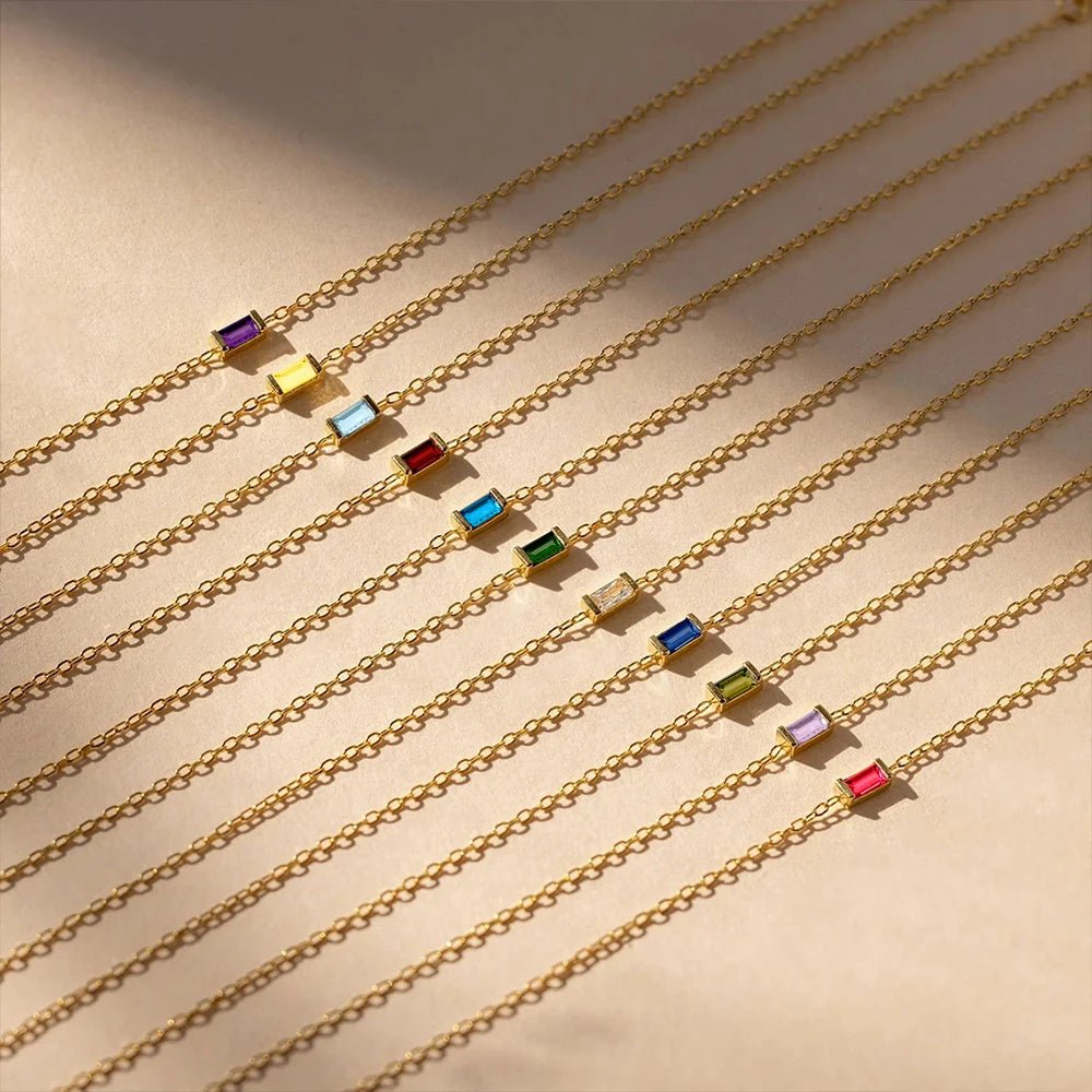 Aura Birthstone Necklace - MAURÉ