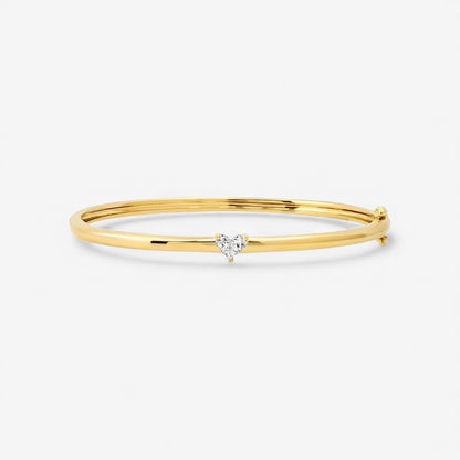 Aurora Heart Gold Bracelet