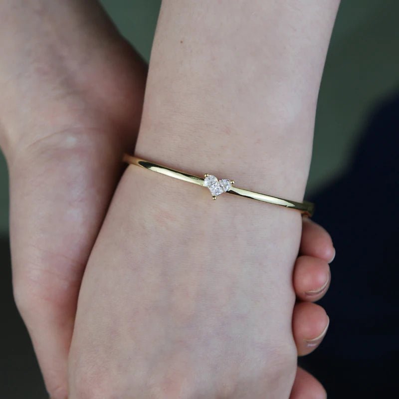 Aurora Heart Gold Bracelet - MAURÉ