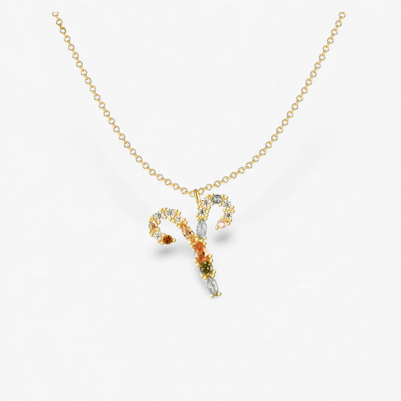 Celestial Rainbow Zodiac Necklace