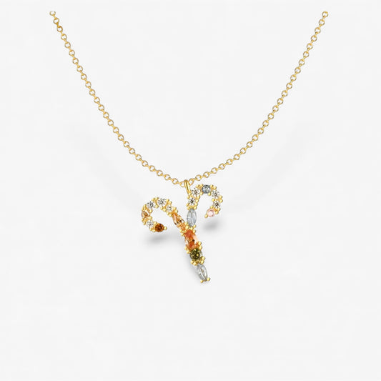 Celestial Rainbow Zodiac Necklace