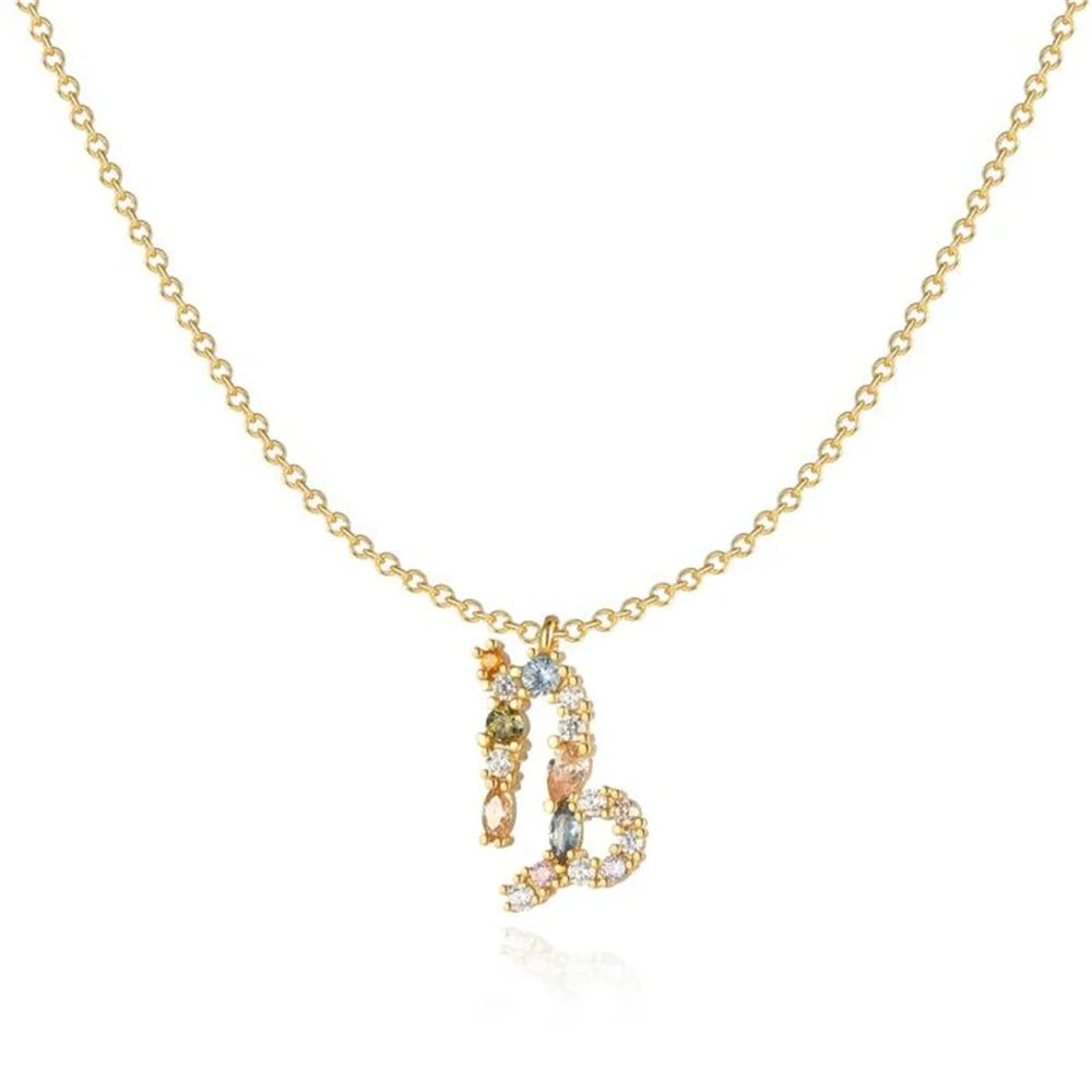 Celestial Rainbow Zodiac Necklace - MAURÉ