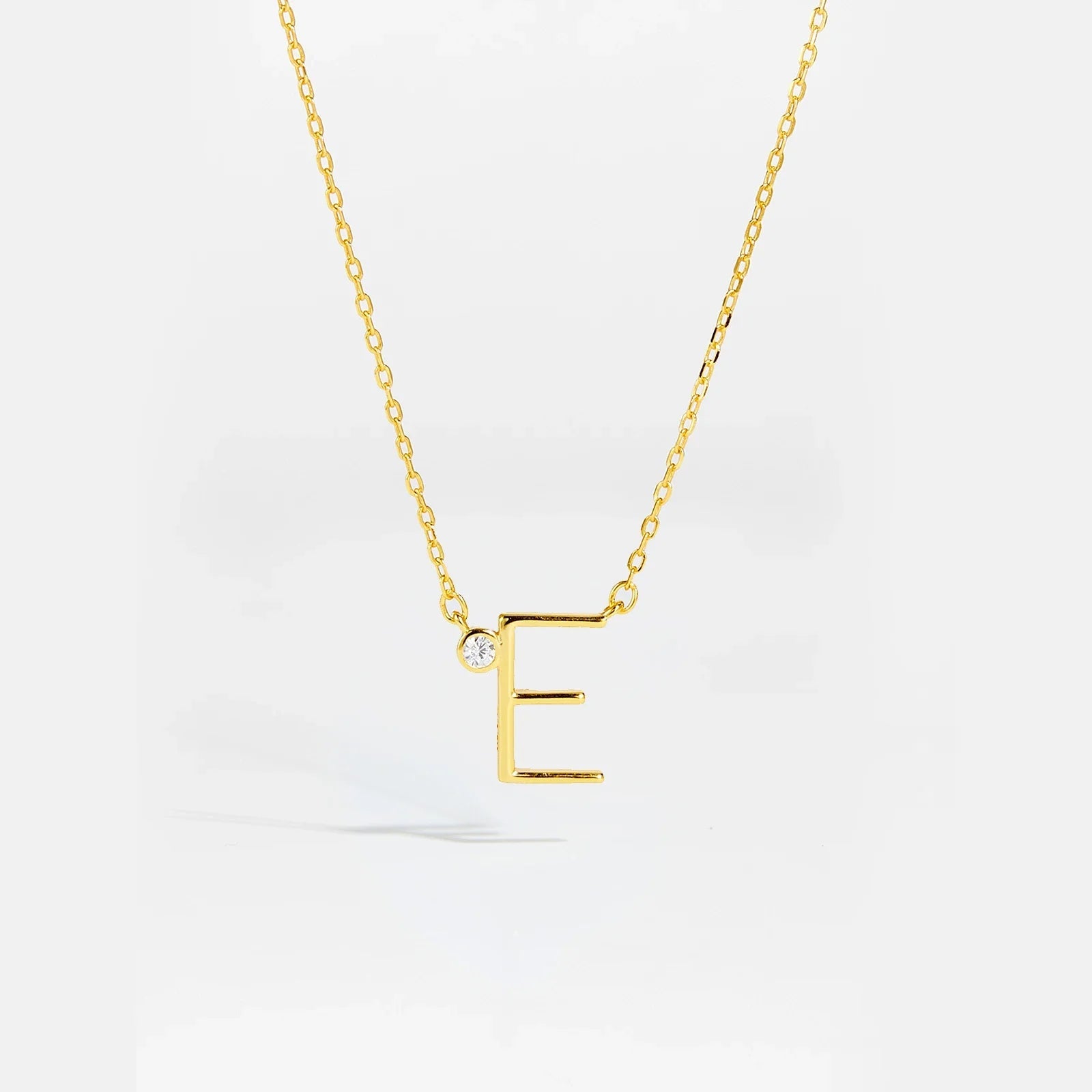 Golden Initial Charm Necklace - MAURÉ