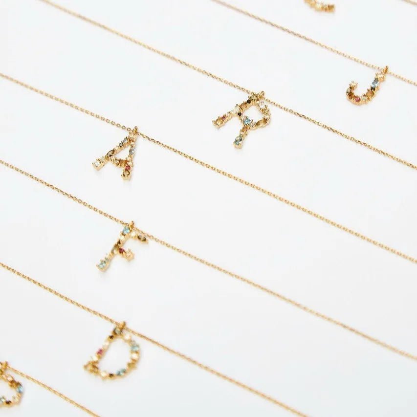 Initial Light Necklace - MAURÉ