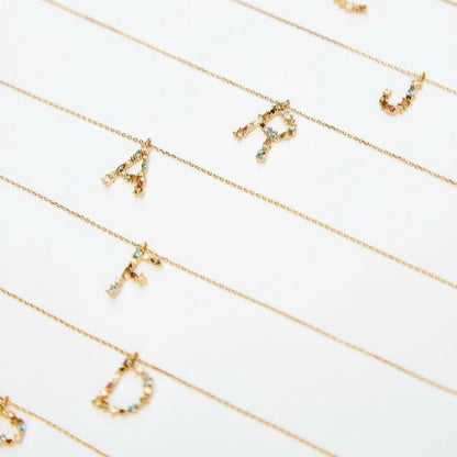 Initial Light Necklace - MAURÉ