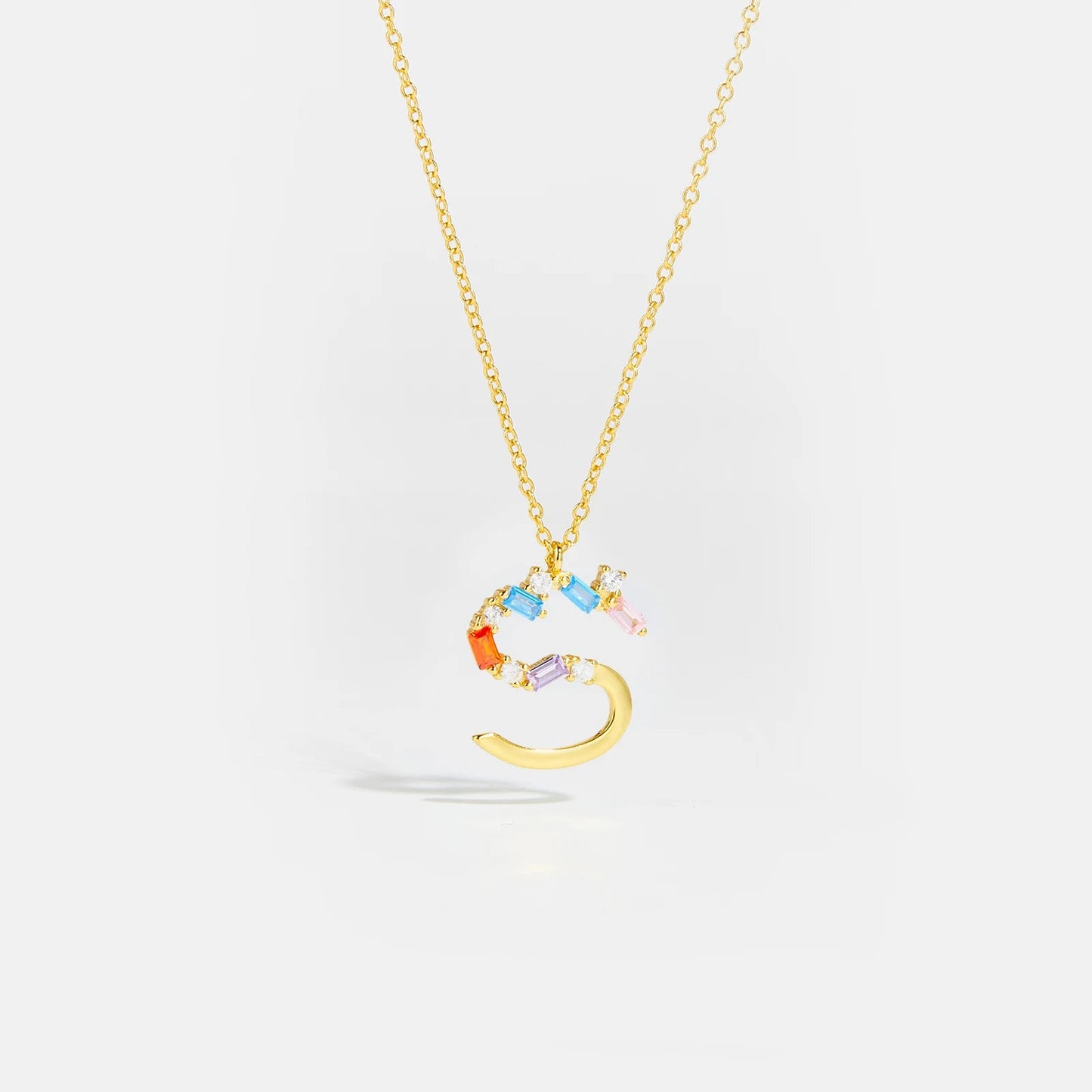 Linéa Initial Necklace - MAURÉ