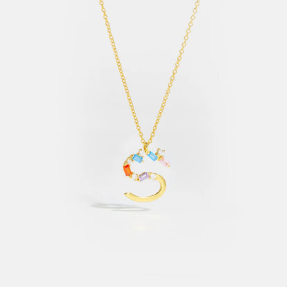 Linéa Initial Necklace - MAURÉ