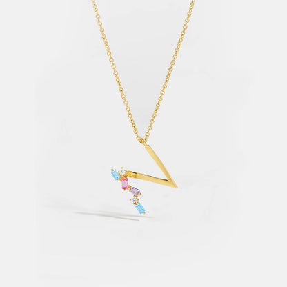 Linéa Initial Necklace - MAURÉ