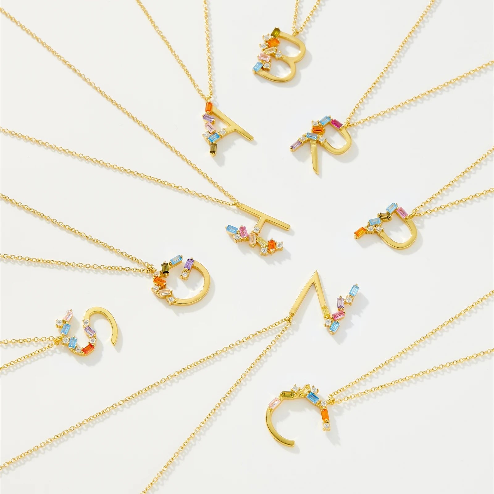 Linéa Initial Necklace - MAURÉ