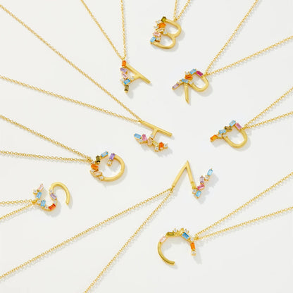 Linéa Initial Necklace - MAURÉ