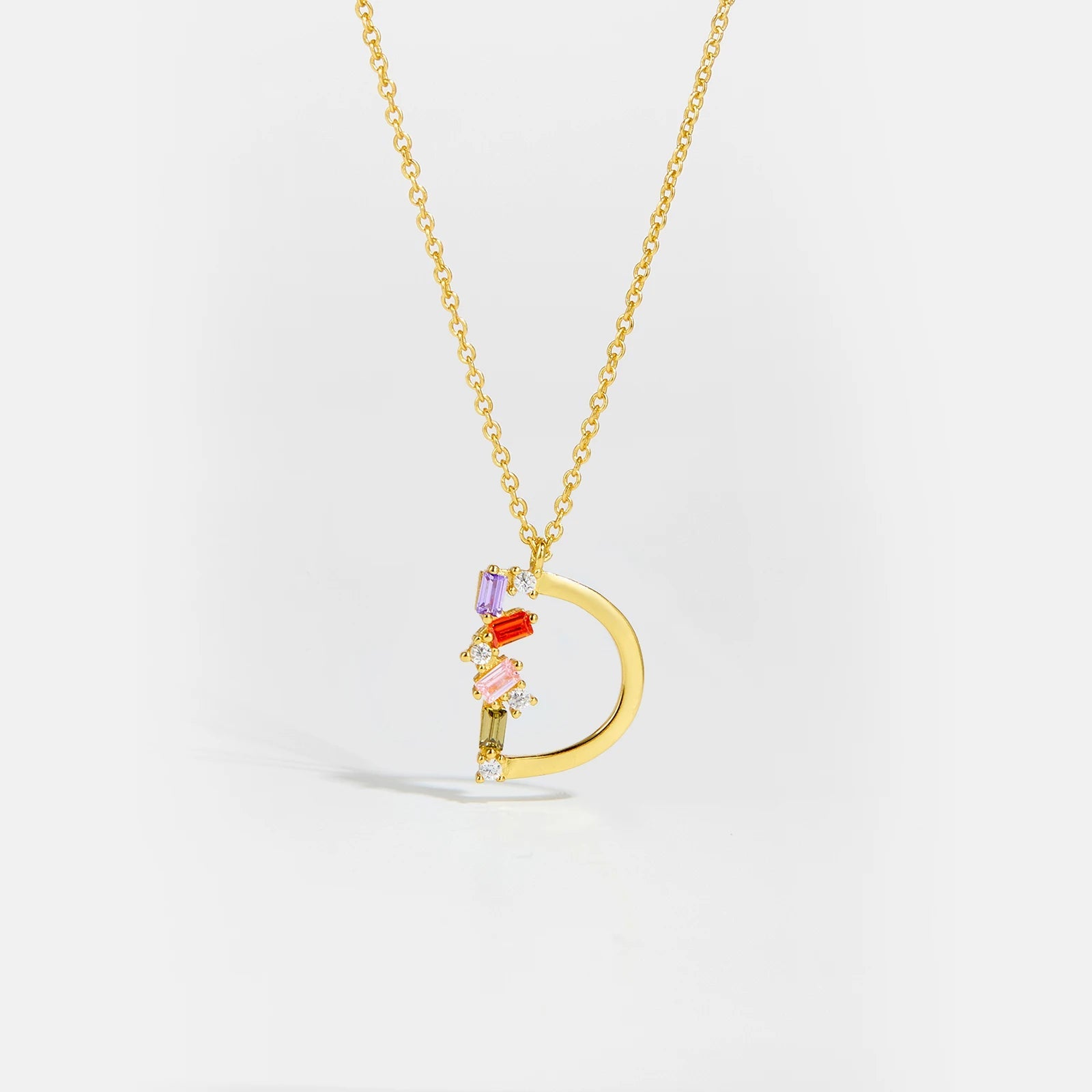 Linéa Initial Necklace - MAURÉ