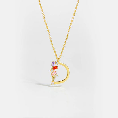 Linéa Initial Necklace - MAURÉ