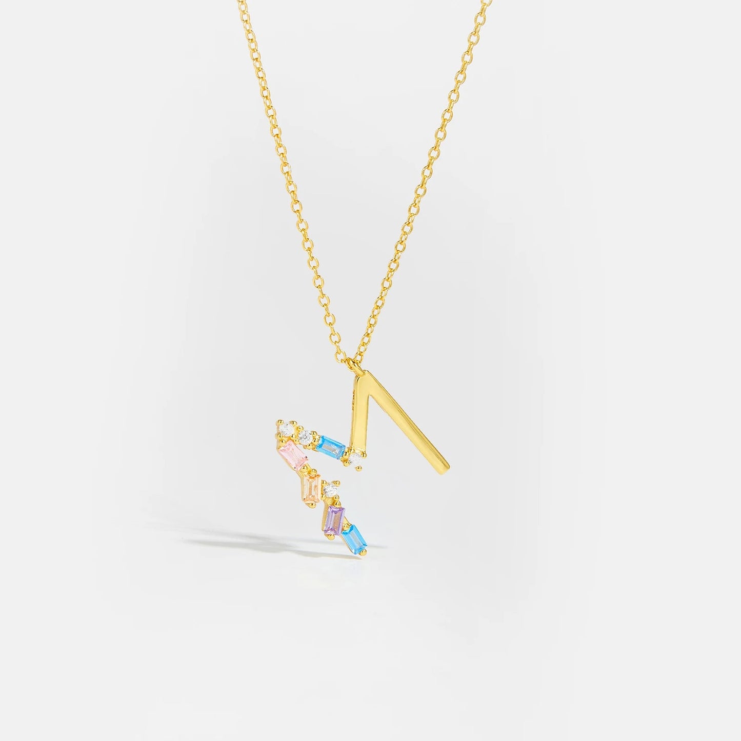 Linéa Initial Necklace - MAURÉ