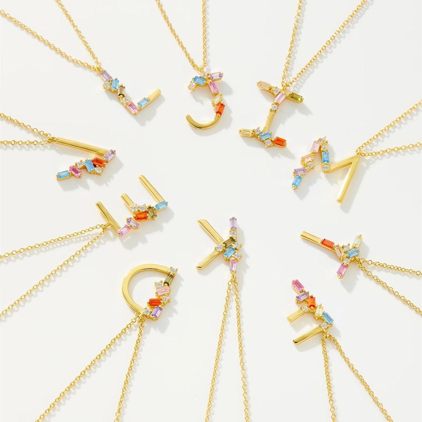 Linéa Initial Necklace - MAURÉ