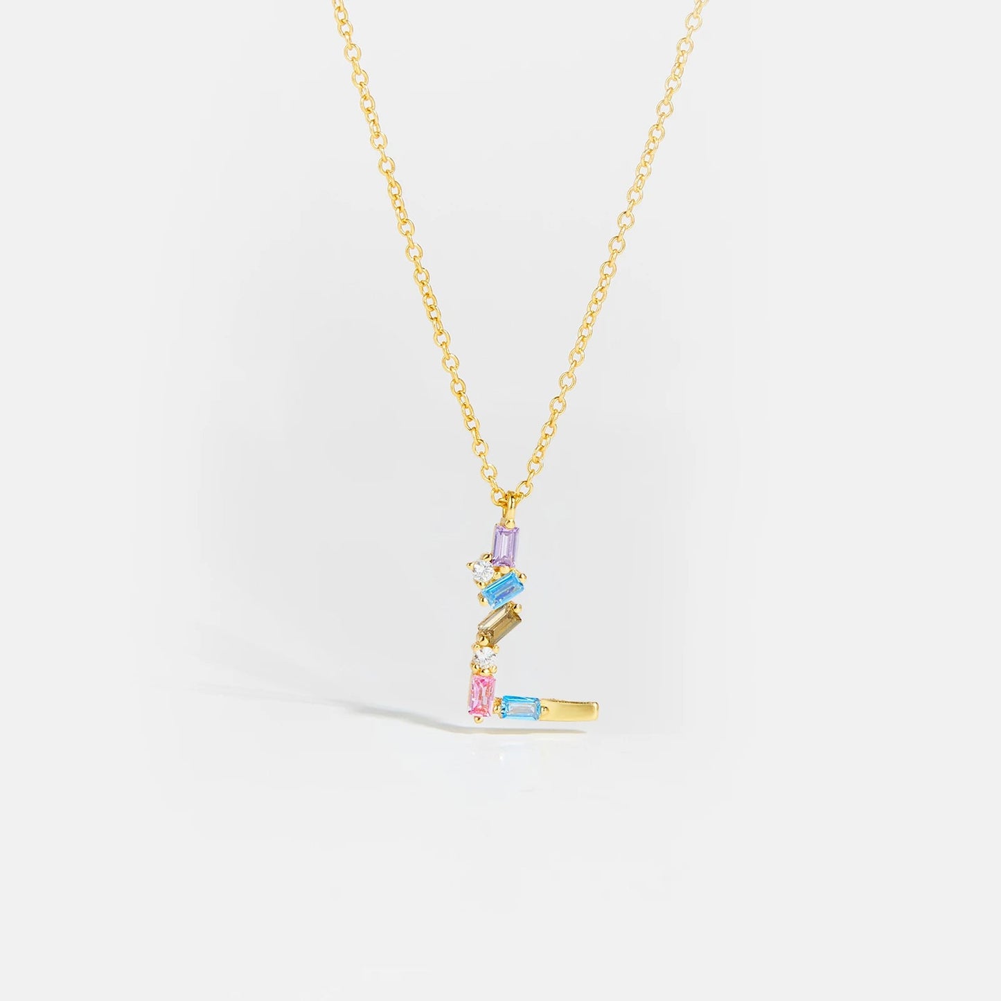 Linéa Initial Necklace - MAURÉ