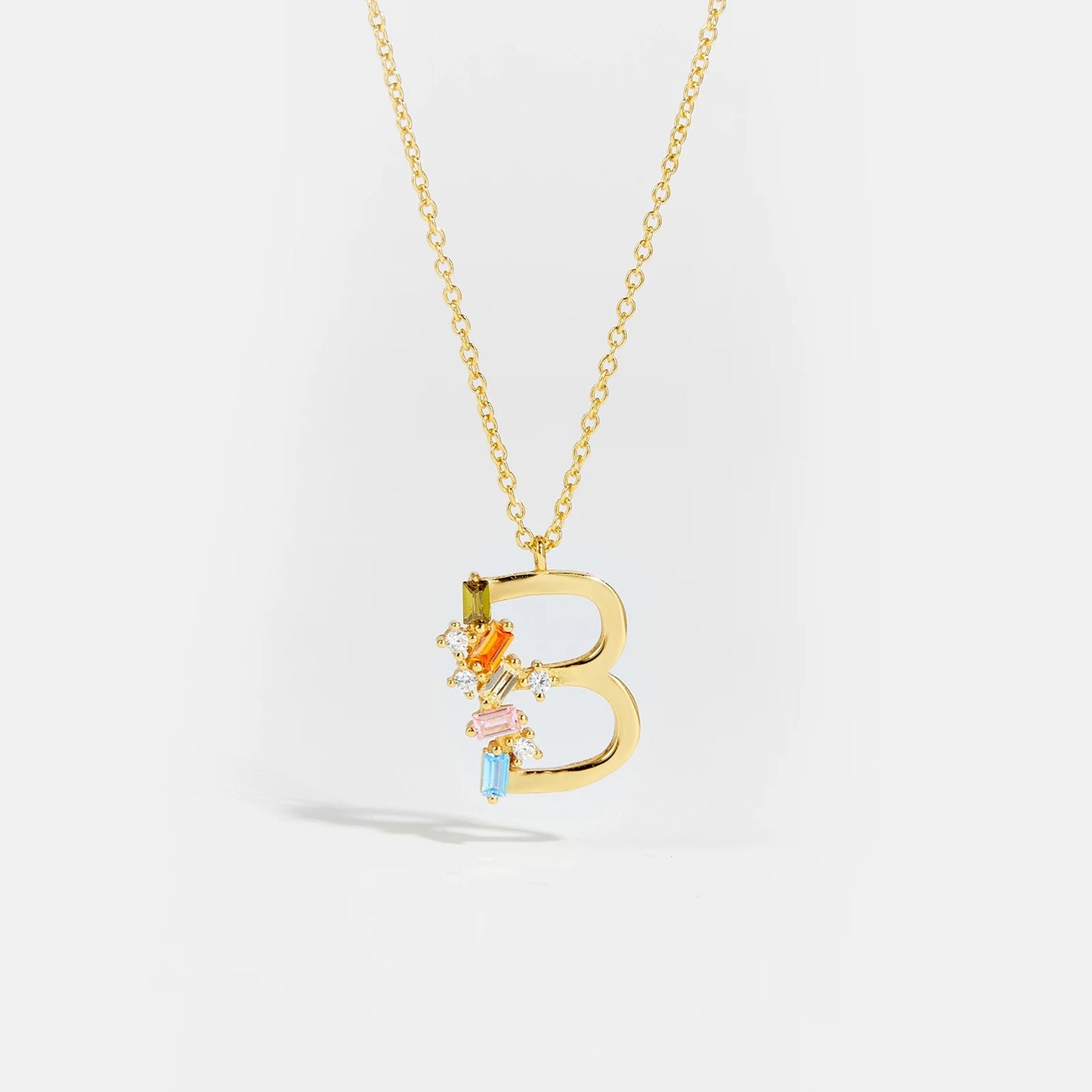 Linéa Initial Necklace - MAURÉ