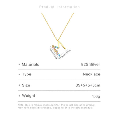 Linéa Initial Necklace - MAURÉ