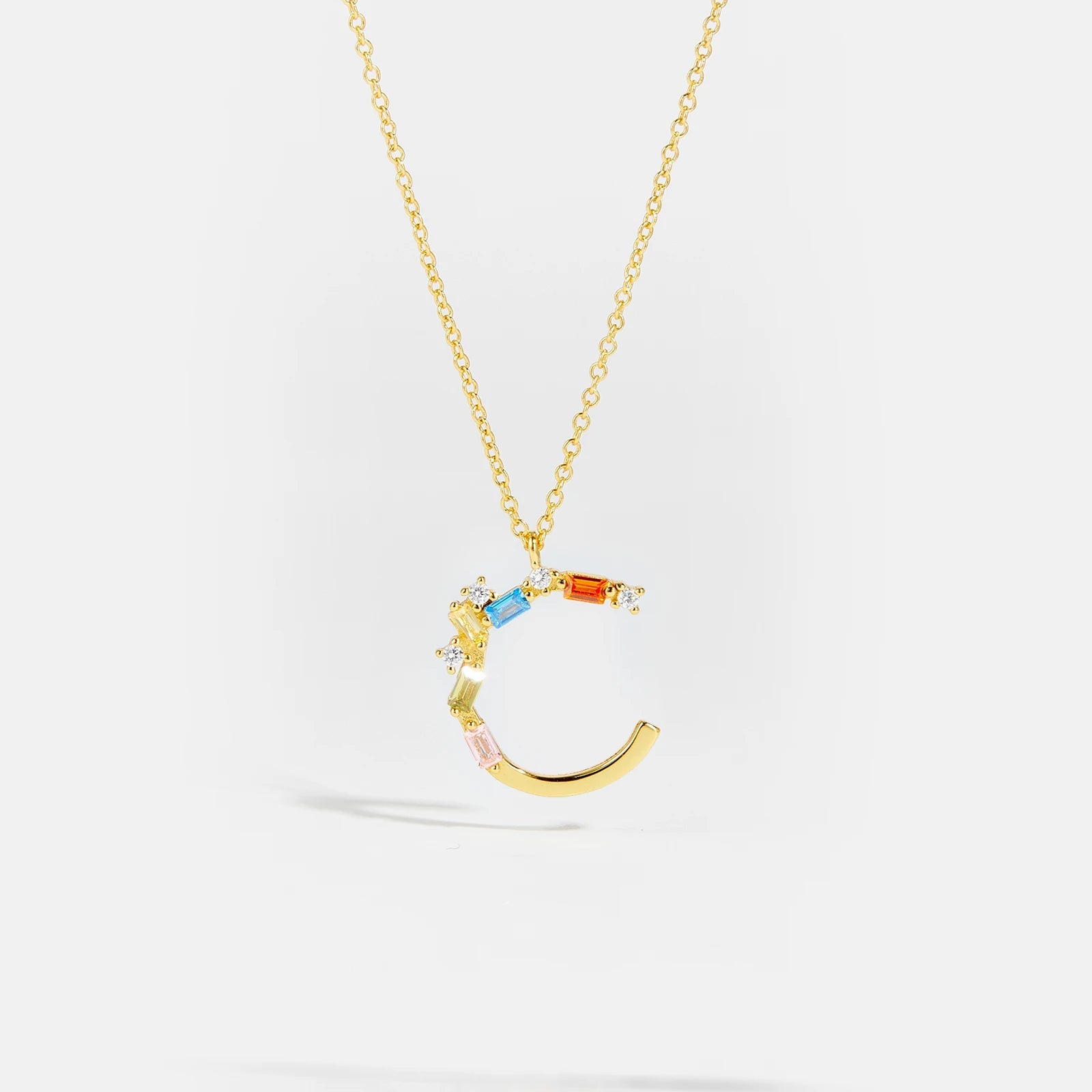 Linéa Initial Necklace - MAURÉ