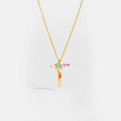 Linéa Initial Necklace - MAURÉ