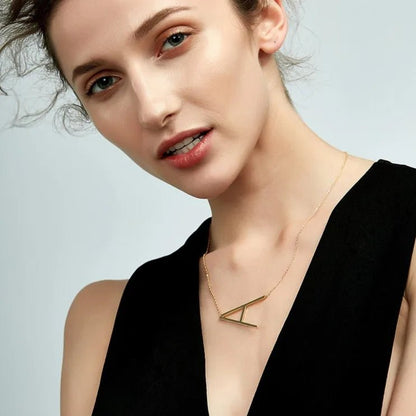 Maxi Letter Necklace - MAURÉ