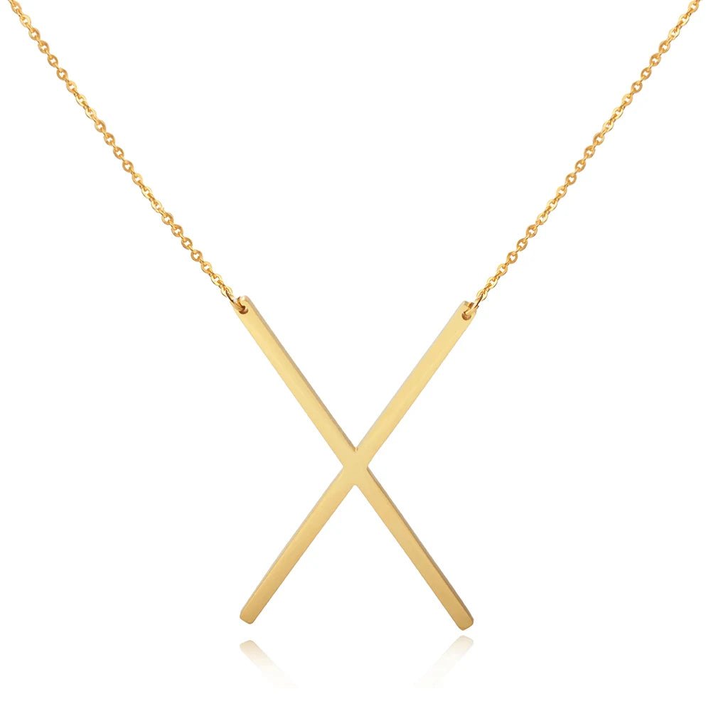 Maxi Letter Necklace - MAURÉ