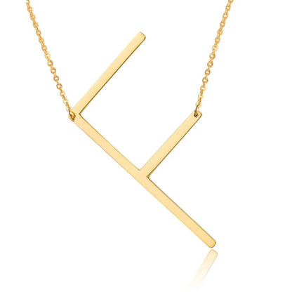 Maxi Letter Necklace - MAURÉ