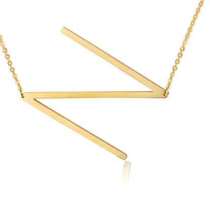 Maxi Letter Necklace - MAURÉ