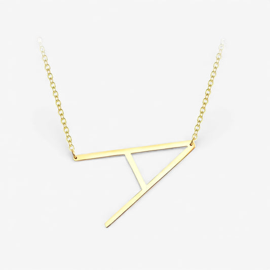 Maxi Letter Necklace