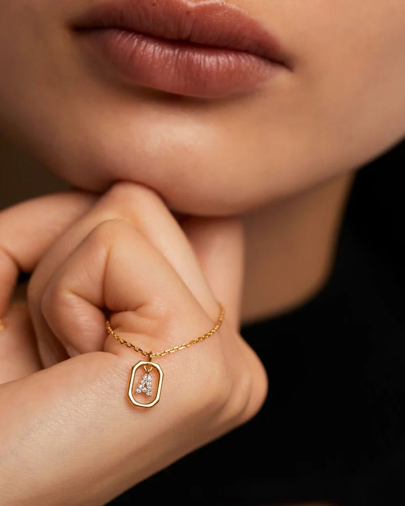 Mini Letter Necklace - MAURÉ