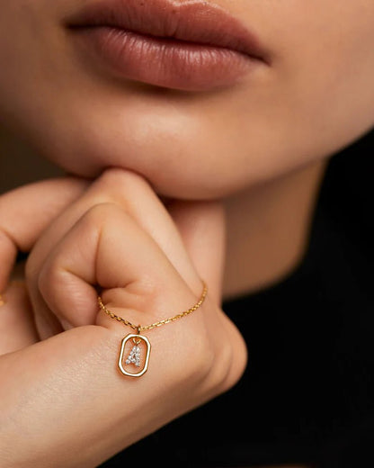 Mini Letter Necklace - MAURÉ