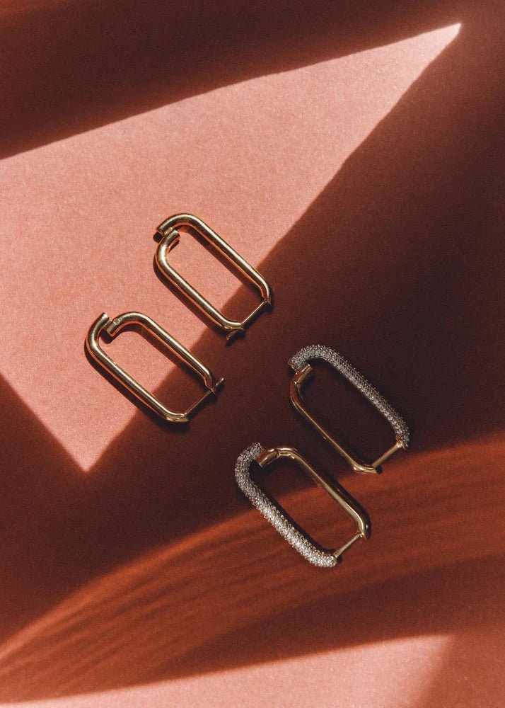 Mosaic Hoops Earrings - MAURÉ