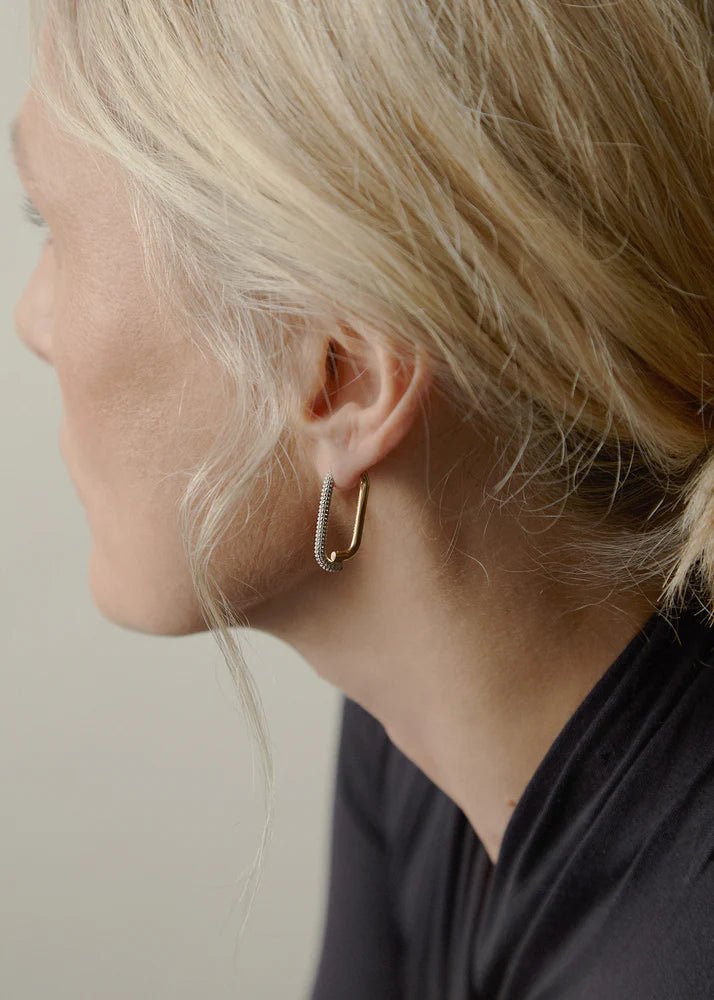 Mosaic Hoops Earrings - MAURÉ