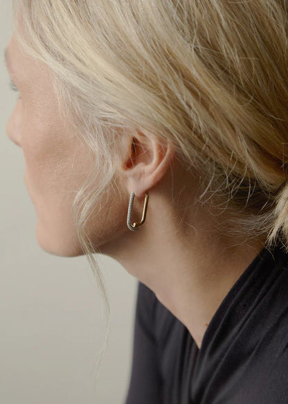 Mosaic Hoops Earrings - MAURÉ