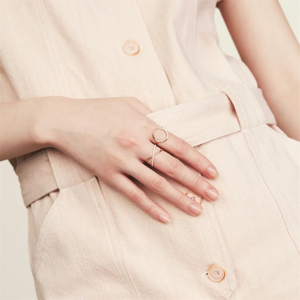 Pavé Diamond Rounded Ring - MAURÉ