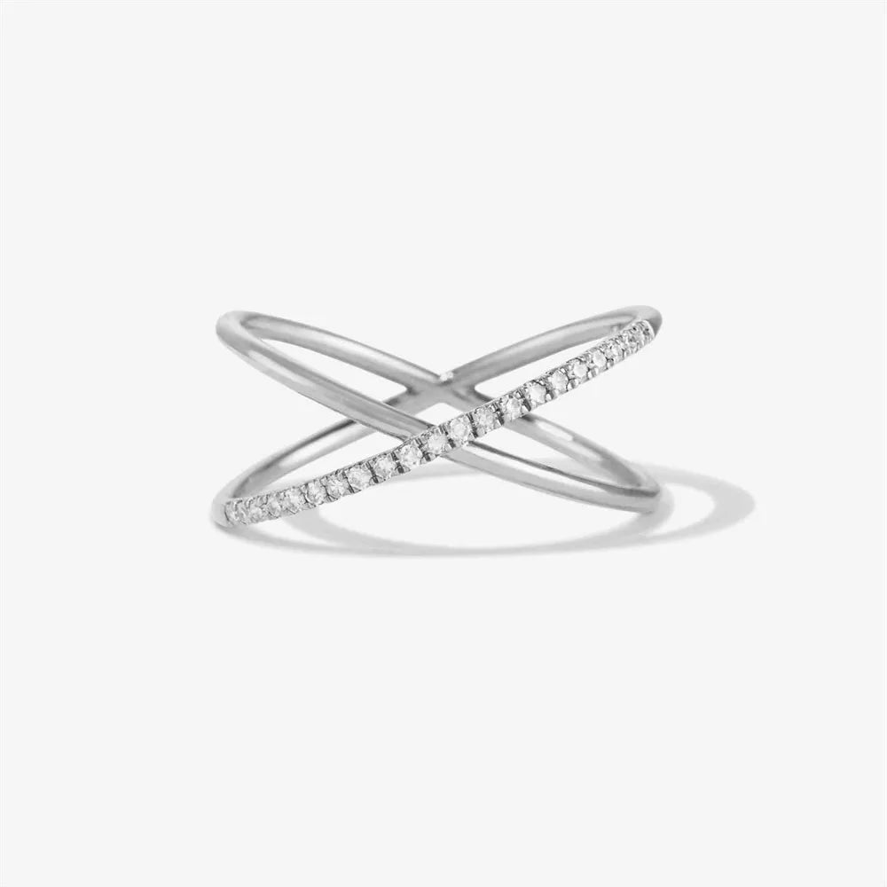 Pavé Diamond Rounded Ring - MAURÉ