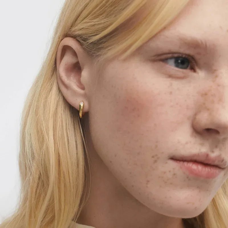 Serena Hoops Earrings - MAURÉ